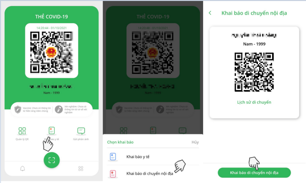 PC-Covid: Cách tạo mã QR di chuyển nội địa; muốn đi du lịch thì cần làm gì? - Ảnh 4.