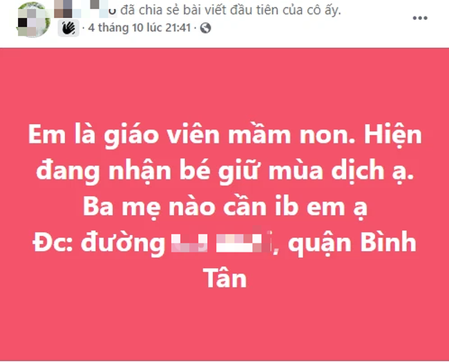 Con vẫn chưa trở lại trường, nhiều phụ huynh TP.HCM cuống cuồng tìm người trông, giáo viên mầm non cũng tích cực tìm việc - Ảnh 4.