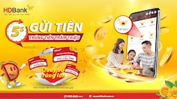 5 giây gửi tiết kiệm online, cơ hội trúng thưởng lớn 