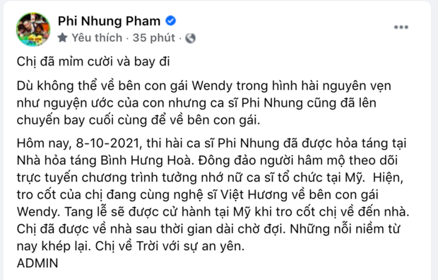 Lễ hoả táng cố ca sĩ Phi Nhung tại Việt Nam: Con trai nuôi ôm chặt di ảnh, không khí tang thương bao trùm gây đau xót - Ảnh 9.