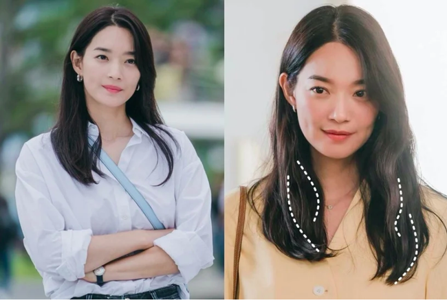 Kiểu tóc xoăn buông lơi của Song Hye Kyo và Shin Min Ah: Sóng tóc tự nhiên như không giúp nàng U40 hack tuổi khéo léo - Ảnh 5.