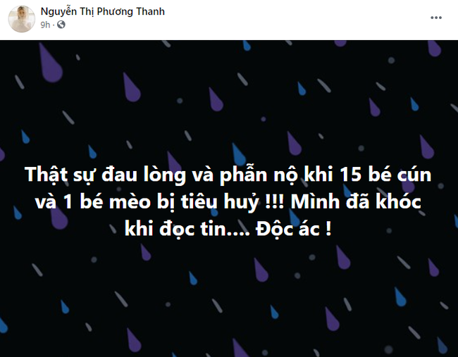 Loạt sao Việt lên tiếng trước vụ việc 15 chú chó bị thiêu hủy: Hồng Ánh gửi đơn kiến nghị lên tổ chức quốc tế - Ảnh 3.