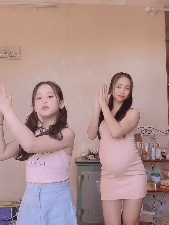 Tiny Linh - Mẹ bầu 9x hot rần rần trên TikTok hé lộ bí quyết giữ vóc dáng và năng lượng tích cực khi mang thai - Ảnh 2.