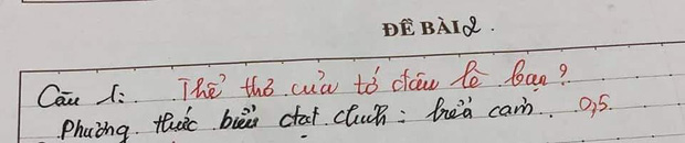 Học trò làm thiếu một câu vẫn được giáo viên chấm 8,3 điểm, đọc sang lời phê mà không ai nhịn được cười - Ảnh 2.