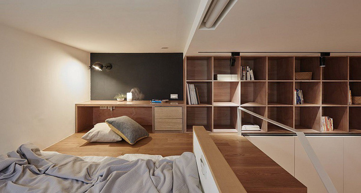 Nếu là người thông  minh thì nhà nhỏ đến đâu cũng có thể thiết kế được phòng ngủ đẹp - Ảnh 1.