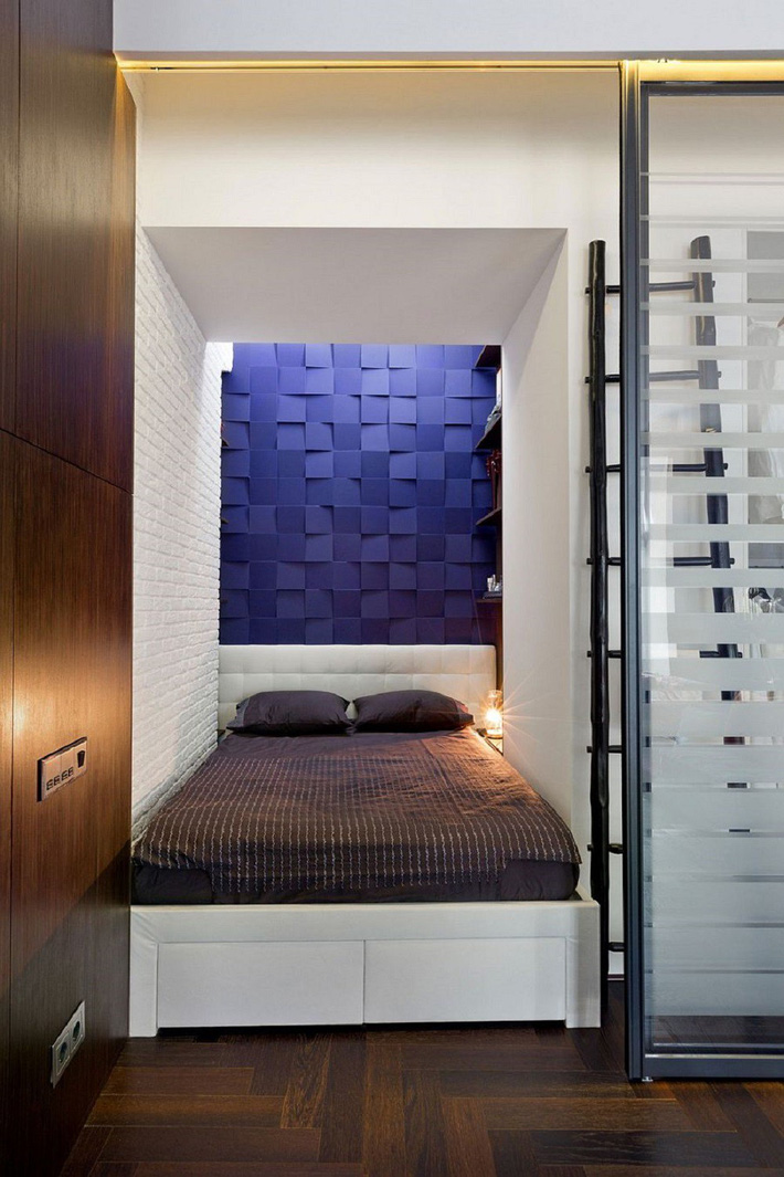Nếu là người thông  minh thì nhà nhỏ đến đâu cũng có thể thiết kế được phòng ngủ đẹp - Ảnh 6.