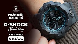 Phân biệt đồng hồ G Shock chính hãng nhanh nhất trong 5 bước