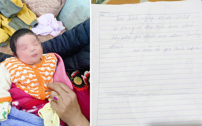 Hưng Yên: Bé gái 10 ngày tuổi bị bỏ rơi ở bến đò kèm lời nhắn 