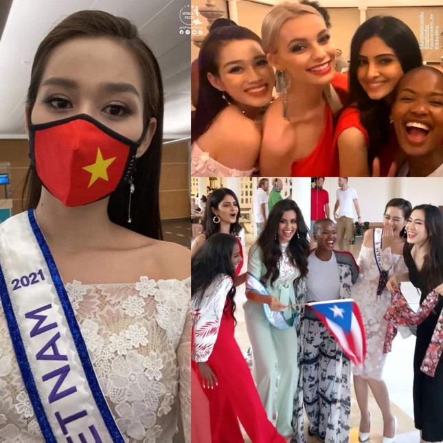 Vừa nhập cuộc Miss World, Đỗ Thị Hà cùng hội chị em đã 