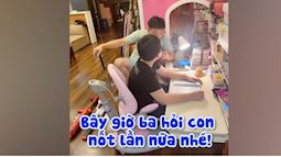 Bố hỏi có 20 cái kẹo, mất 5 cái còn mấy, cậu con trai trả lời 1 câu mà không khí căng như nồi áp suất: Thôi phen này tình cha con sứt mẻ