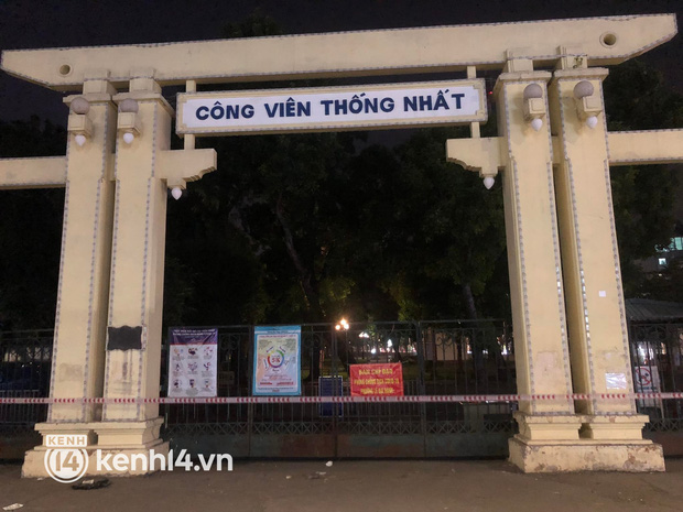 Hà Nội: Tạm phong tỏa công viên Thống Nhất sau khi ghi nhận bảo vệ mắc Covid-19 - Ảnh 1.