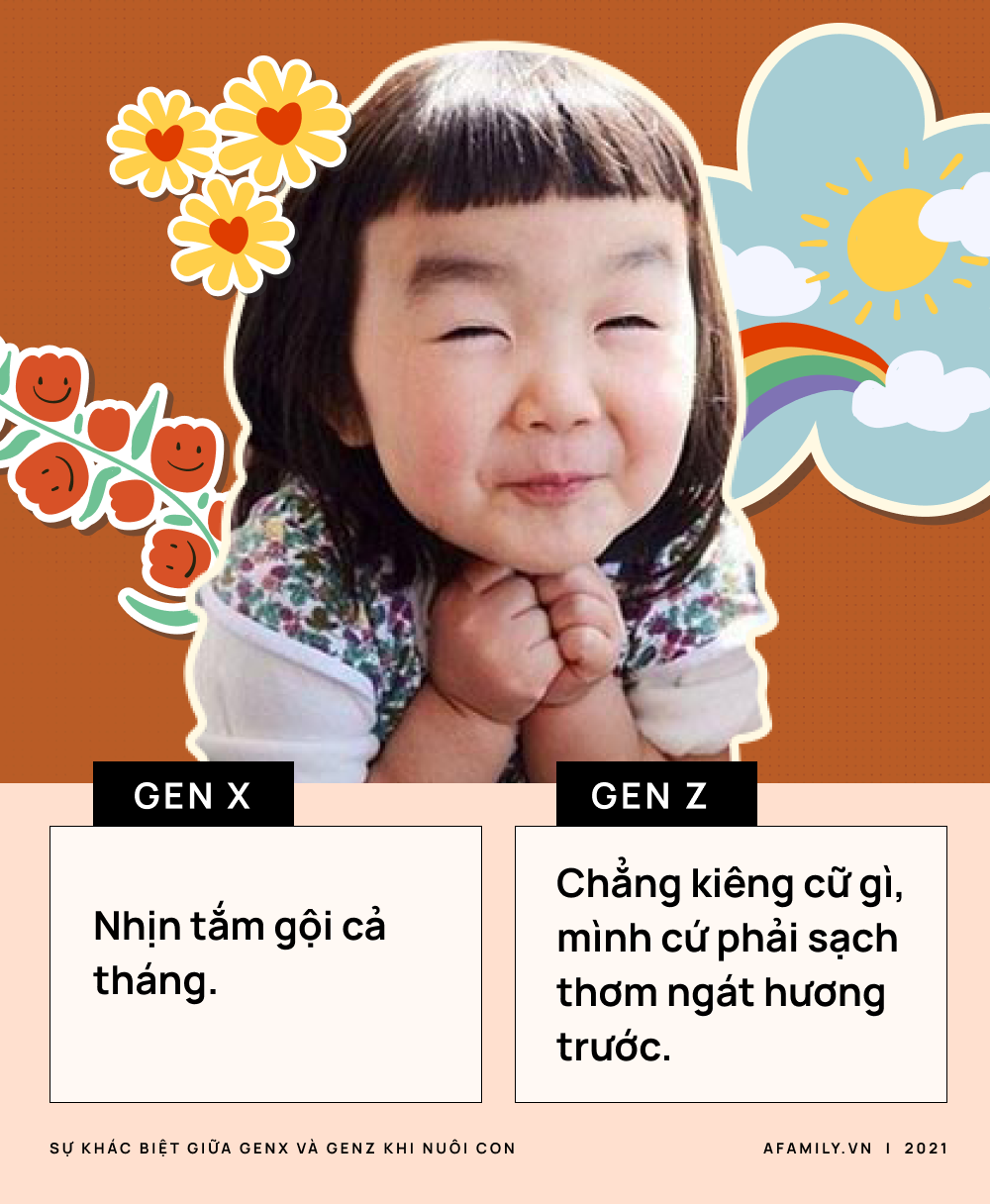 Sự khác biệt giữa genX và genZ khi nuôi con:  - Ảnh 1.