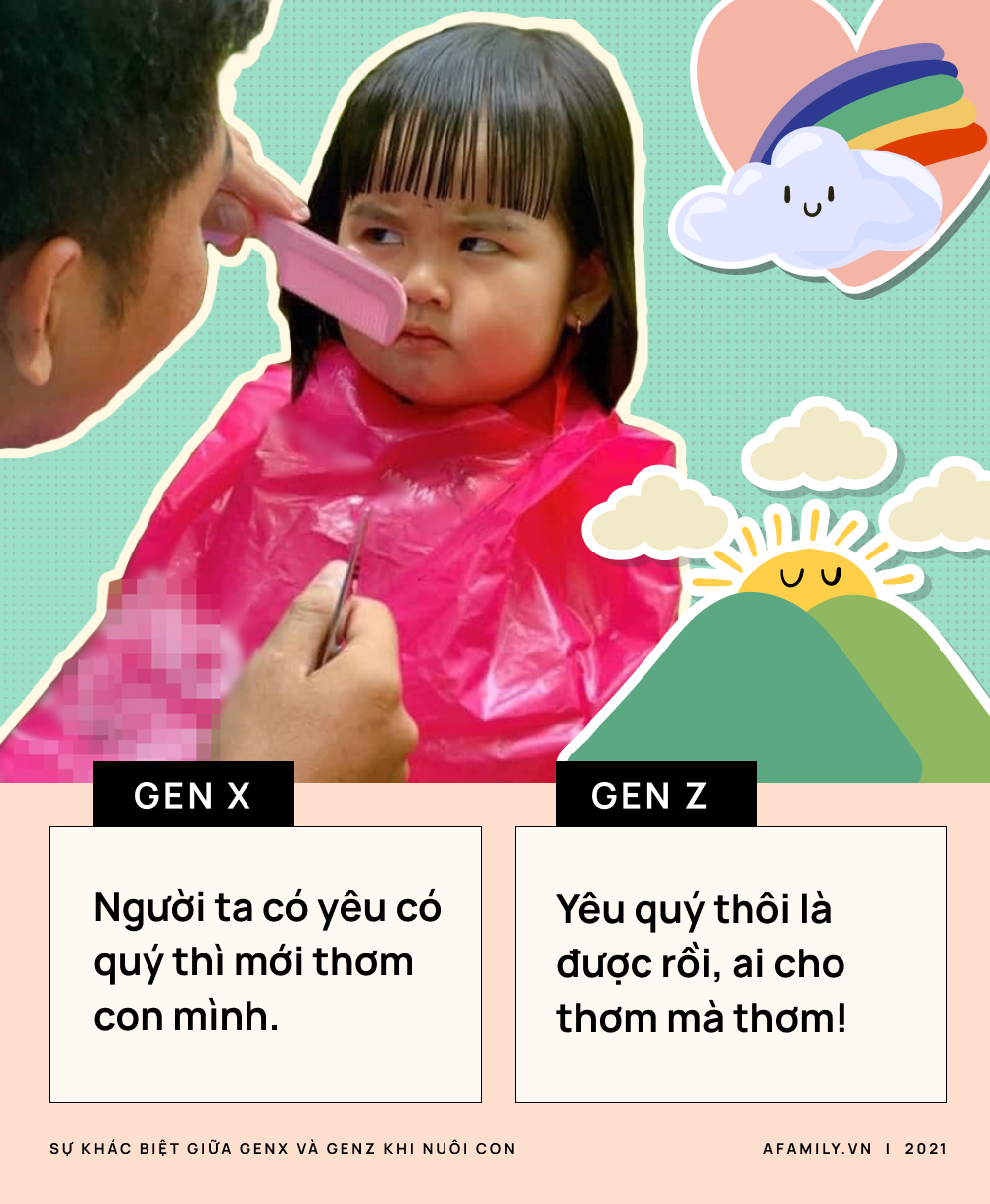 Sự khác biệt giữa genX và genZ khi nuôi con:  - Ảnh 5.