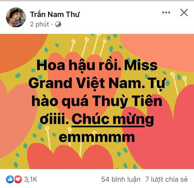 Quốc Trường, Phương Khánh và dàn sao Việt vỡ oà trước chiến thắng mỹ mãn của Tân Miss Grand Thuỳ Tiên - Ảnh 5.