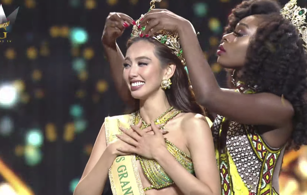 Quốc Trường, Phương Khánh và dàn sao Việt vỡ oà trước chiến thắng mỹ mãn của Tân Miss Grand Thuỳ Tiên - Ảnh 4.