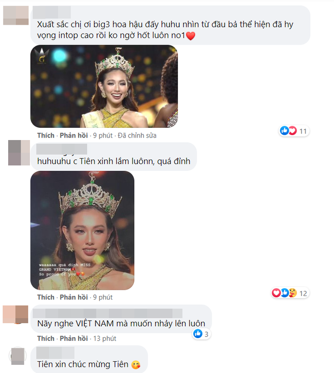 Khán giả Việt Nam phấn khích, tự hào trước màn đăng quang đầy cảm xúc của Miss Grand International 2021 Thùy Tiên - Ảnh 5.