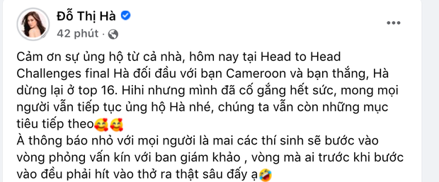 Đã có kết quả phần thi Head to Head của Đỗ Hà ở Miss World, liệu có làm nên kỳ tích như Đỗ Mỹ Linh? - Ảnh 2.