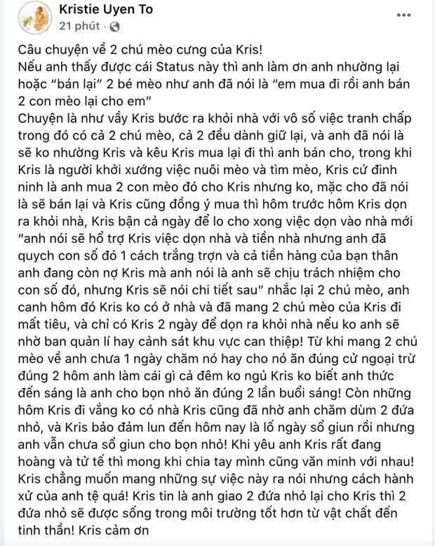 Anh Đức bị bạn gái cũ bóc phốt: Quỵt tiền trắng trợn, hành xử tệ và sốc nhất chuyện bán mèo? - Ảnh 2.