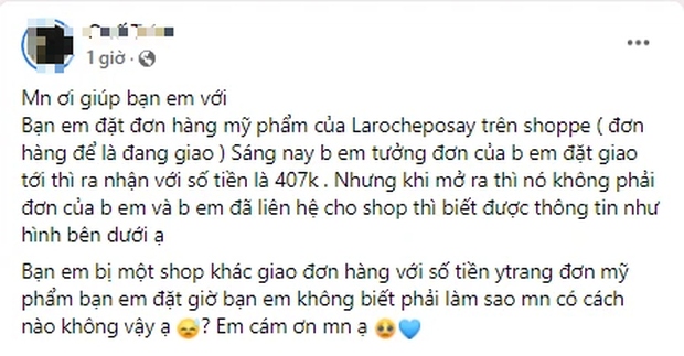 Cảnh báo lừa đảo qua Shopee: Chị em khi nhận hàng phải kiểm tra thật kỹ thông tin nếu không muốn mất tiền oan như cô gái này - Ảnh 1.