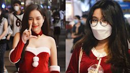 Thiếu nữ Sài Gòn hoá thân thành công chúa tuyết xinh đẹp, đổ về trung tâm đi chơi Noel