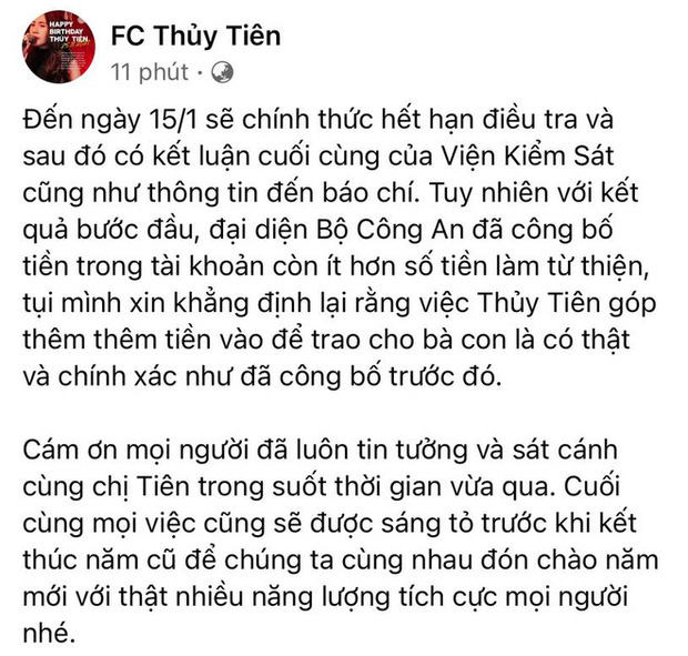 Phía Thuỷ Tiên khẳng định: Góp thêm tiền trao cho bà con miền Trung là thật, chính xác như đã công bố từ trước - Ảnh 2.