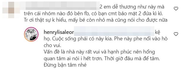 Hồ Ngọc Hà đáp trả nhẹ nhàng mà thâm sâu khi có người chê Leon - Lisa - Ảnh 2.