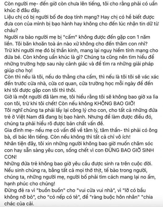 Hà Anh nhận gạch đá khi lên tiếng về vụ bé gái 8 tuổi bị bạo hành tử vong: Người mẹ đến giờ chưa lên tiếng, tôi cho rằng có uẩn khúc đâu đây - Ảnh 3.