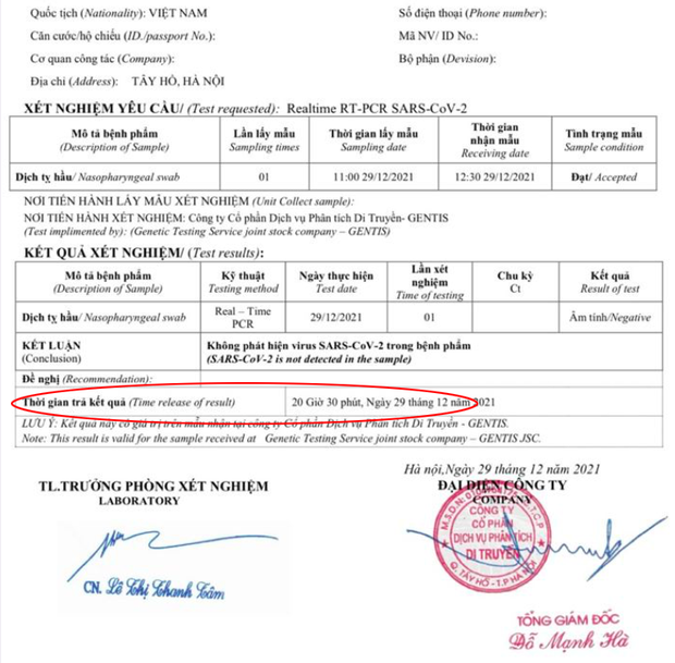 Cảnh báo mất tiền oan dịch vụ xét nghiệm PCR tại nhà: Quảng cáo vài tiếng có ngay, gần 1 tuần sau mới trả kết quả - Ảnh 4.