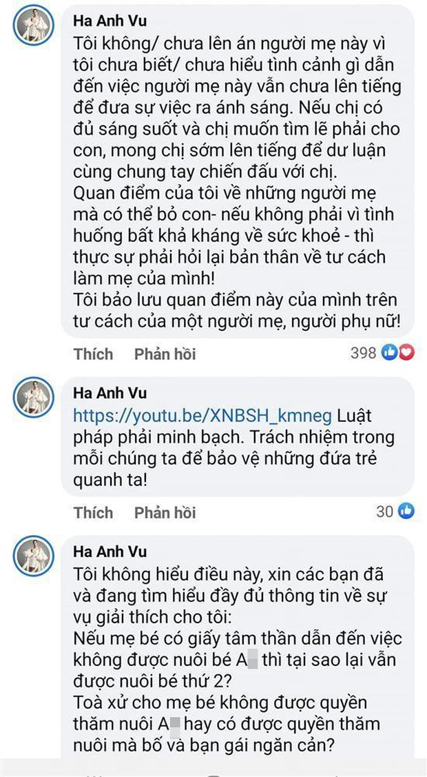 Hà Anh nhận gạch đá khi lên tiếng về vụ bé gái 8 tuổi bị bạo hành tử vong: Người mẹ đến giờ chưa lên tiếng, tôi cho rằng có uẩn khúc đâu đây - Ảnh 8.