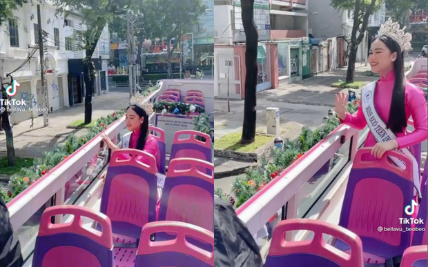 Để Hoa hậu 13 tuổi diễu hành quanh Sài Gòn bằng xe bus 2 tầng giữa trưa nắng nóng, ekip bị chỉ trích dữ dội: 