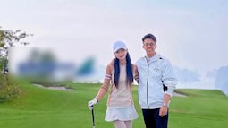 Hương Giang và Matt Liu tung ảnh sánh đôi bên nhau trên sân golf, đàng trai nói 1 câu khiến dân FA khóc ròng!