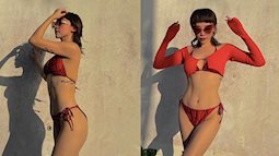 Tóc Tiên diện bikini, khoe vóc dáng nóng bỏng và cơ bụng số 11