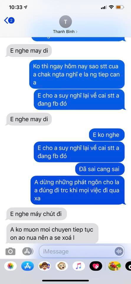 Cô gái tố Thanh Bình lăng nhăng đăng loạt bằng chứng phản pháo: 