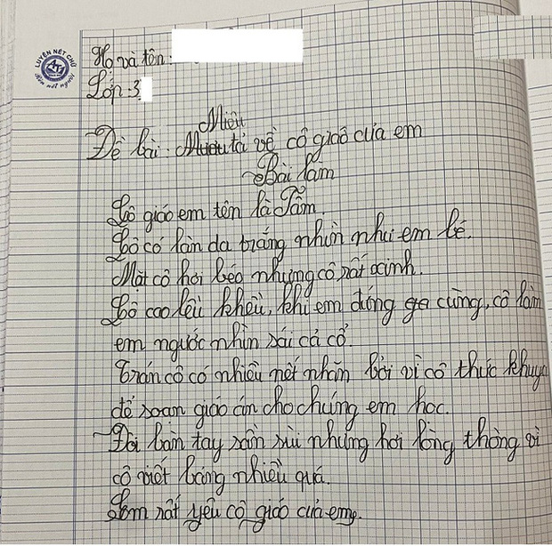 Con gái làm văn tả bố khen ngợi đủ điều, nhưng chỉ ghi đúng 1 câu mà ông bố đùng đùng nổi giận, gọi con ra chất vấn - Ảnh 3.