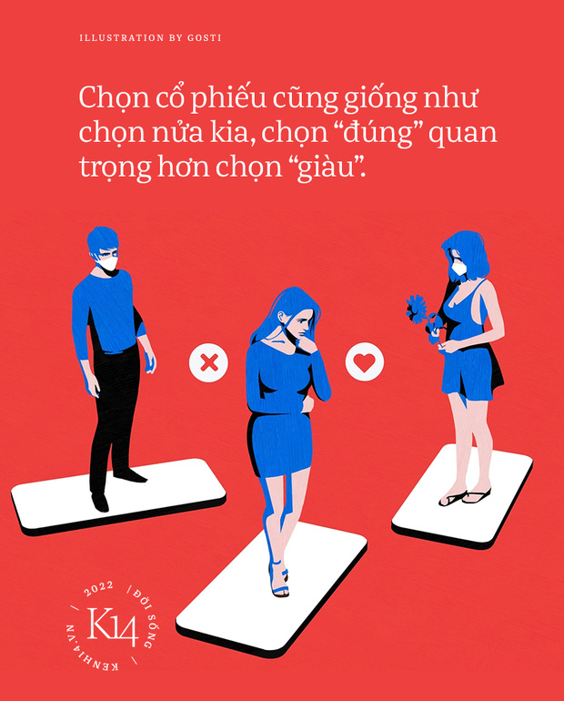 Tình yêu cũng giống như đầu tư chứng khoán: Chọn đúng hơn chọn đắt, gặp hàng xấu dứt khoát cắt lỗ, không có kế hoạch là toang ngay - Ảnh 6.