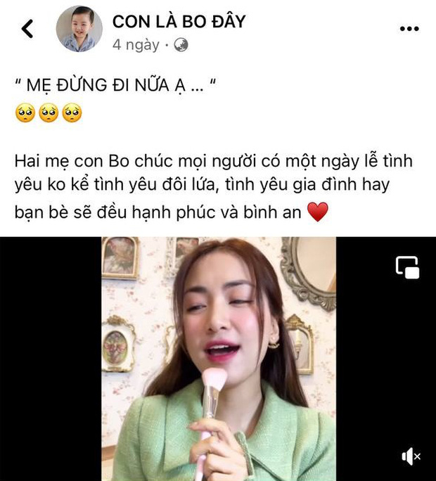 5 ngày trước khi xác nhận tan vỡ, bạn trai để lại bình luận dưới clip của Hòa Minzy và nhắn nhủ con trai 1 điều - Ảnh 4.