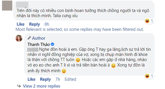 Thanh Thảo bất ngờ dằn mặt ai đó 