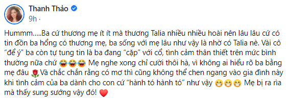 Thanh Thảo bất ngờ dằn mặt ai đó 