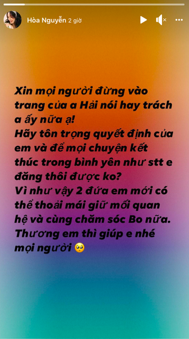 2 cuộc chia tay văn minh: Hoà Minzy một mực bảo vệ tình cũ, Phạm Quỳnh Anh thay Quang Huy làm rõ 1 điều! - Ảnh 7.