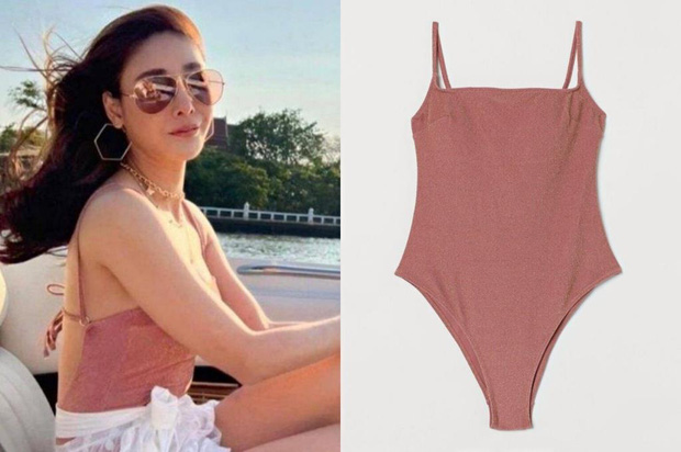 Cận cảnh bộ bodysuit nữ diễn viên 