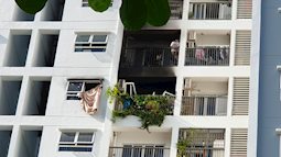 Rùng mình khoảnh khắc 2 mẹ con nhảy từ tầng 10 chung cư đang cháy xuống đất, tử vong thương tâm
