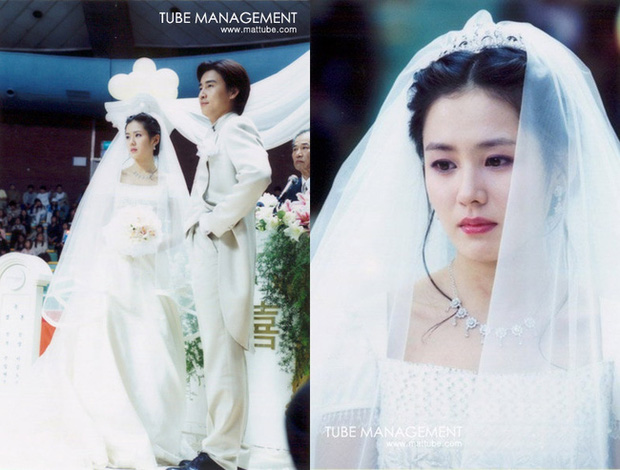 Son Ye Jin nhiều lần hóa cô dâu trước siêu đám cưới: Xinh đẹp trong trẻo lại sexy xịt máu mũi, đẹp thế này bảo sao Hyun Bin mê đắm! - Ảnh 4.