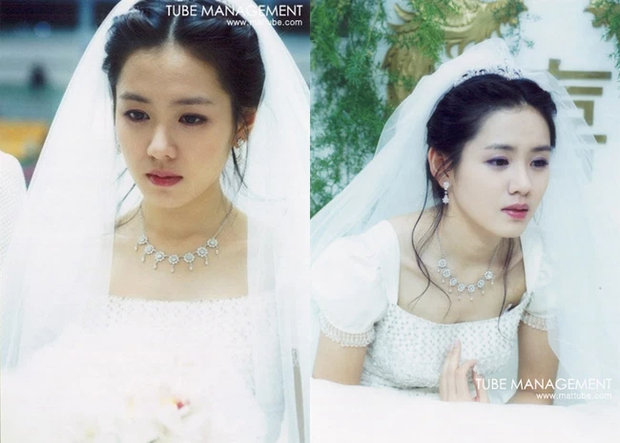 Son Ye Jin nhiều lần hóa cô dâu trước siêu đám cưới: Xinh đẹp trong trẻo lại sexy xịt máu mũi, đẹp thế này bảo sao Hyun Bin mê đắm! - Ảnh 5.