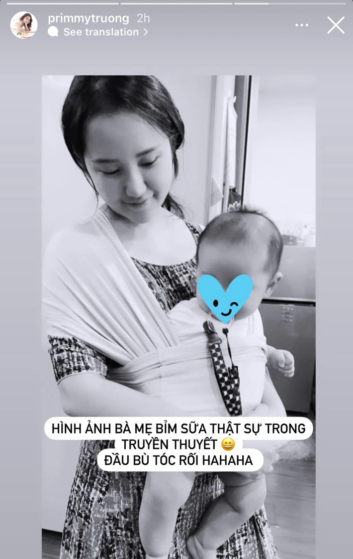 Primmy Trương xả vai phu nhân tổng tài triệt để và hóa thân mẹ bỉm sữa trong truyền thuyết - Ảnh 2.