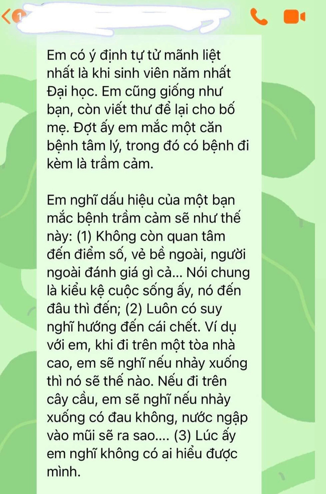 Gần 46.000 trẻ tự tử mỗi năm, cứ 7 trẻ thì có hơn 1 trẻ mắc rối loạn tâm thần: BS chỉ rõ 11 dấu hiệu cho thấy con bạn đang “không ổn” và 2 việc bố mẹ cần làm ngay - Ảnh 2.