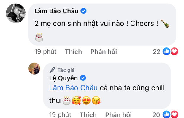 Sinh nhật đôi của Lệ Quyên và quý tử: Tiệc ở nhà hàng view sông sang chảnh, Lâm Bảo Châu nói 1 câu ghi điểm - Ảnh 6.