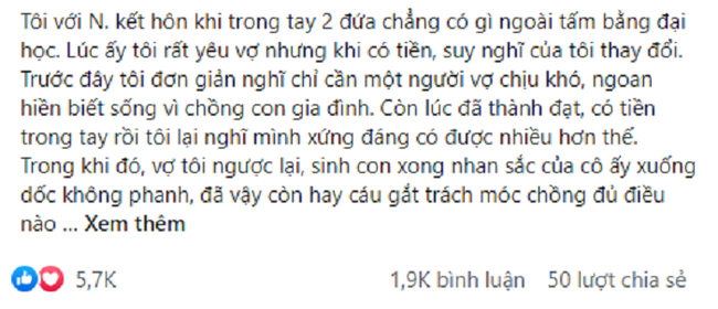 Thấy vợ cũ đẹp hơn sau 2 năm ly hôn, chồng mang hẳn căn hộ chục tỷ xin hàn gắn nhưng nhìn thứ trên tay cô, anh 