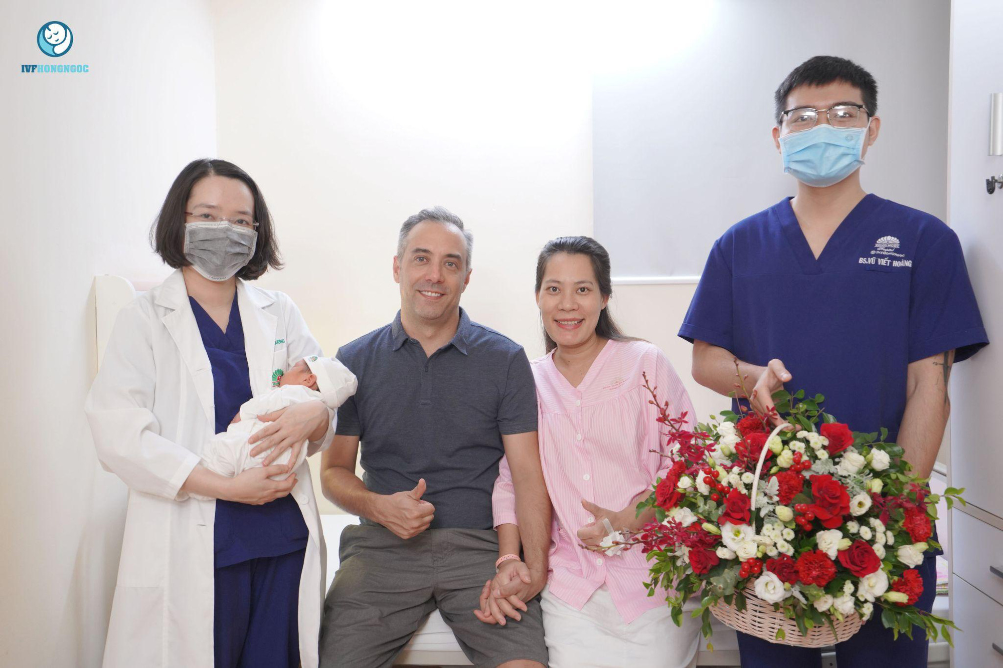 IVF thất bại nhiều lần, cặp vợ chồng Việt-Pháp đón “quả ngọt” nhờ một phát hiện của bác sĩ, 3 năm hiếm muộn được đền đáp xứng đáng - Ảnh 4.