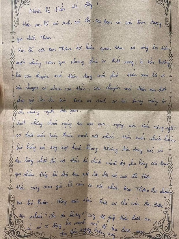 Xôn xao hình ảnh bức thư tay của Hiền Hồ, tiết lộ chi tiết thời điểm xảy ra scandal đời tư - Ảnh 2.