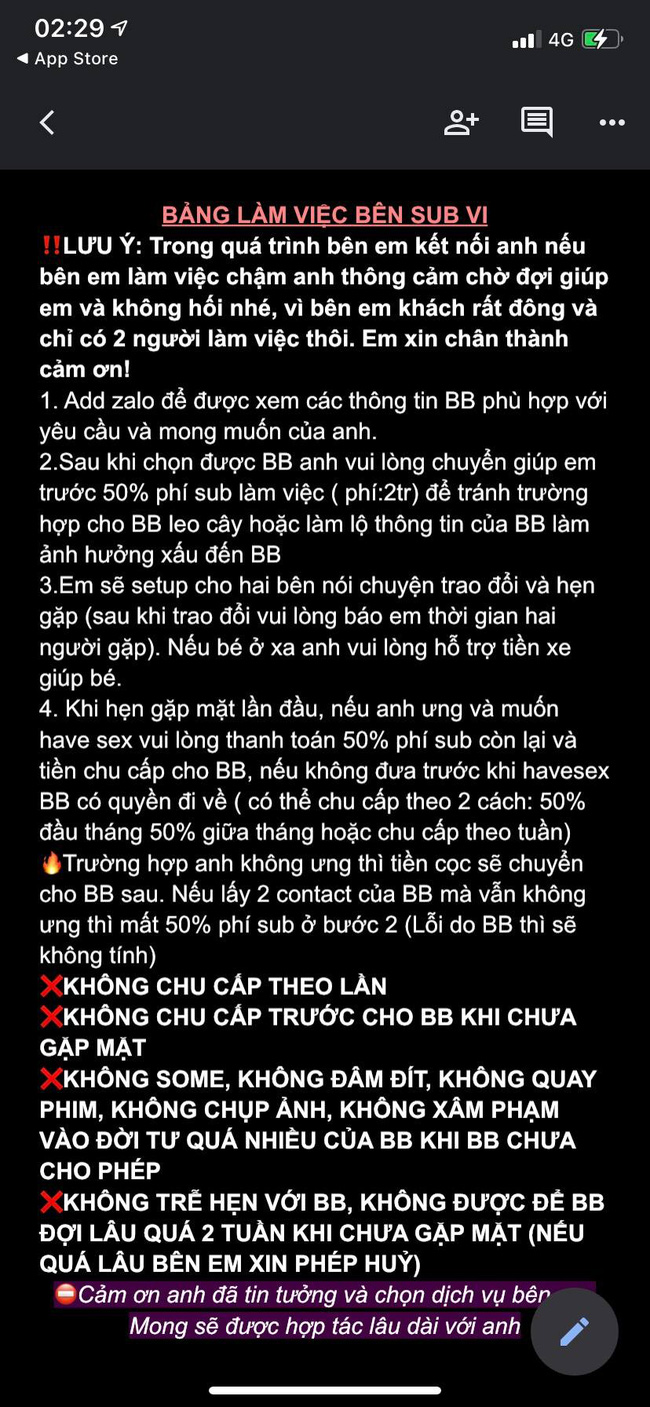 Vụ nữ sinh viên năm nhất cầm đầu đường dây môi giới mại dâm 50 triệu/đêm: Các 